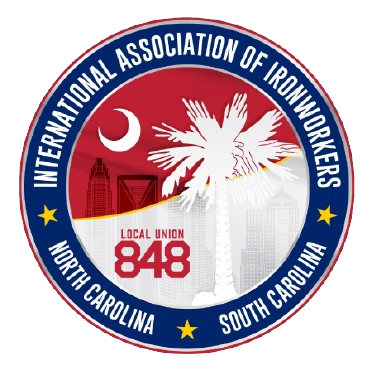 Ironworkers Local 848 logo
