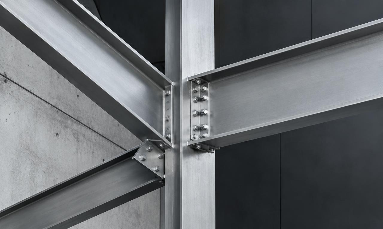Precisely joined steel beams and bolted structural connections